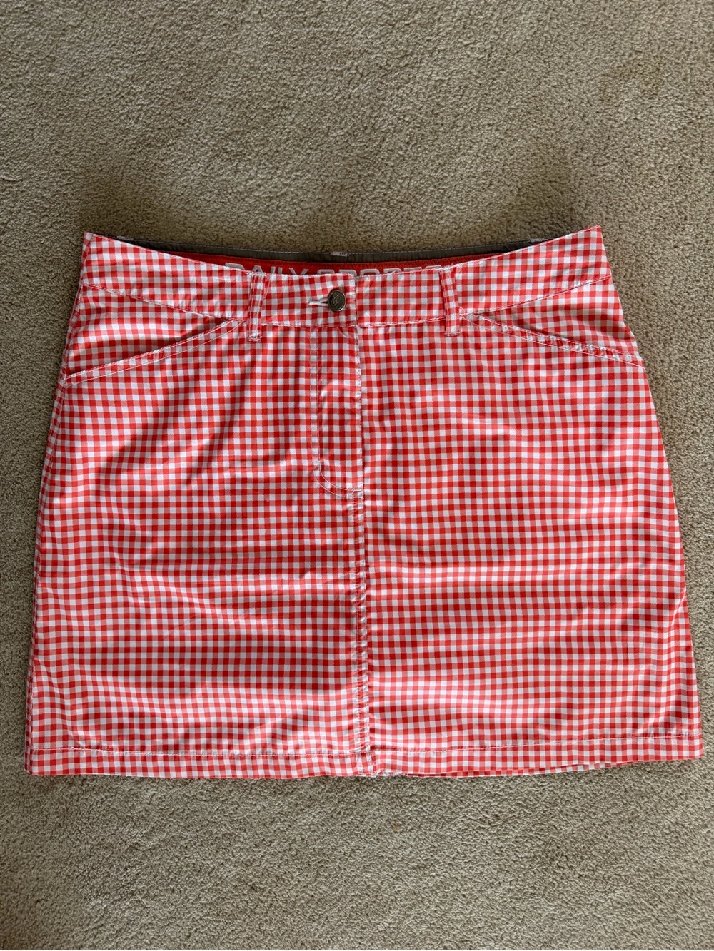 Daily Sports Gingham Mini Skort